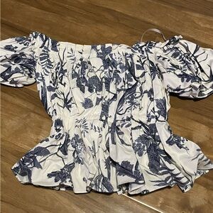 Floral Off-Shoulder Top